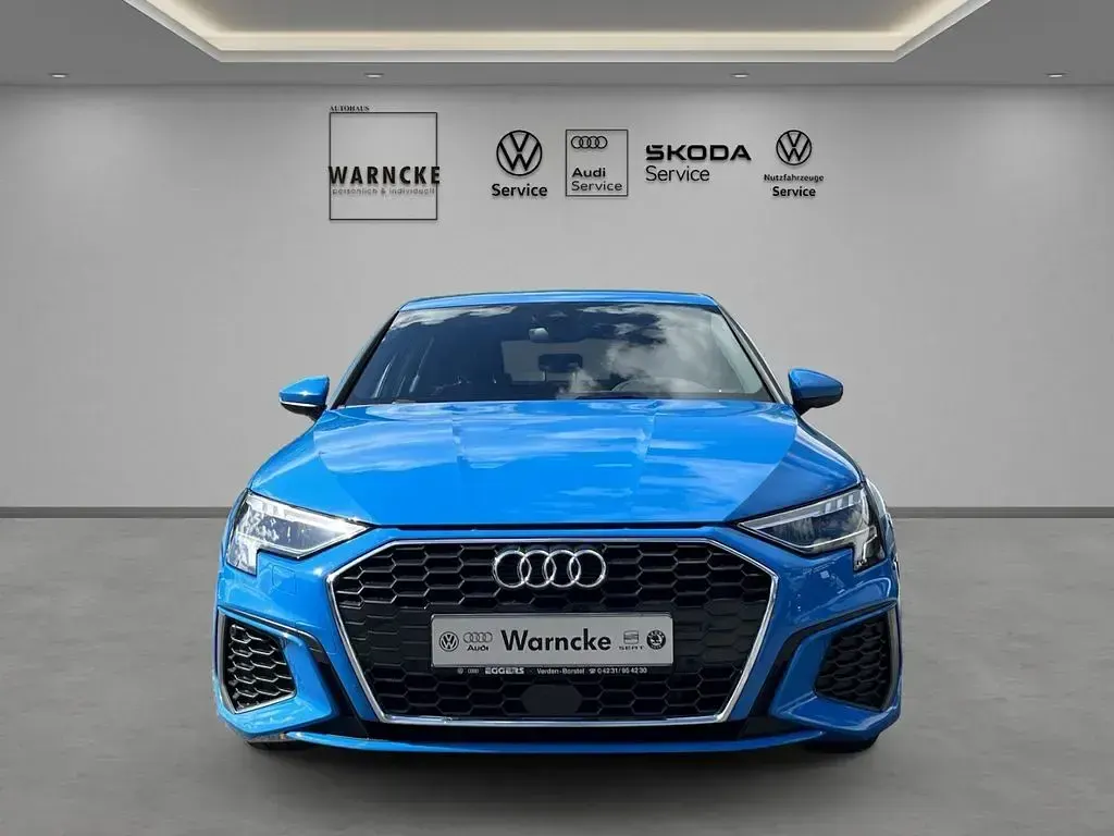 Brugt Audi e-tron S-Line 204 HK (150 kW) 2021 Blå SUV