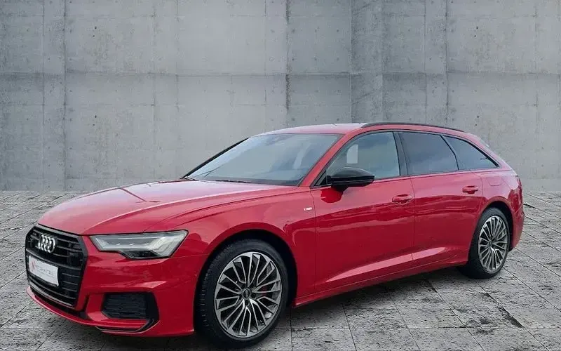 Second-hand Audi A6 S-Line 367 CP (269 kW) 2020 Roșu Break