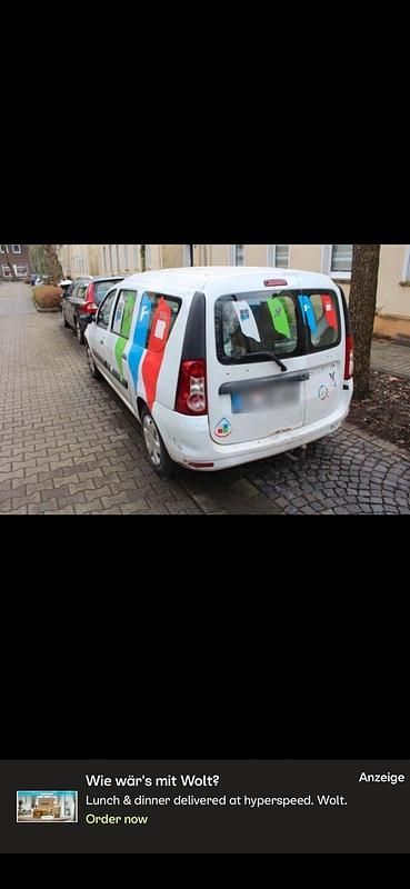 Gebraucht Dacia Logan 68 PS (50 kW) 2008 Kombi