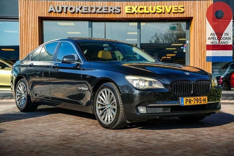 Schwarz Gebraucht 2009 BMW 730 Executive Limousine | 11.900 € (Fairer Preis) - Bild 1/4