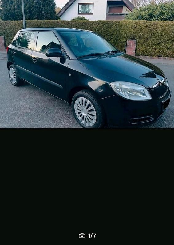 Gebraucht Skoda Fabia 80 PS (58 kW) 2009 Schwarz Kleinwagen