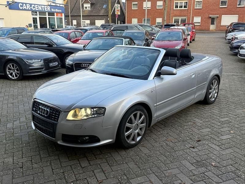 Silber Gebraucht 2008 Audi A4 Cabriolet S-Line Cabrio | 3.999 € (Guter Preis) - Bild 1/4