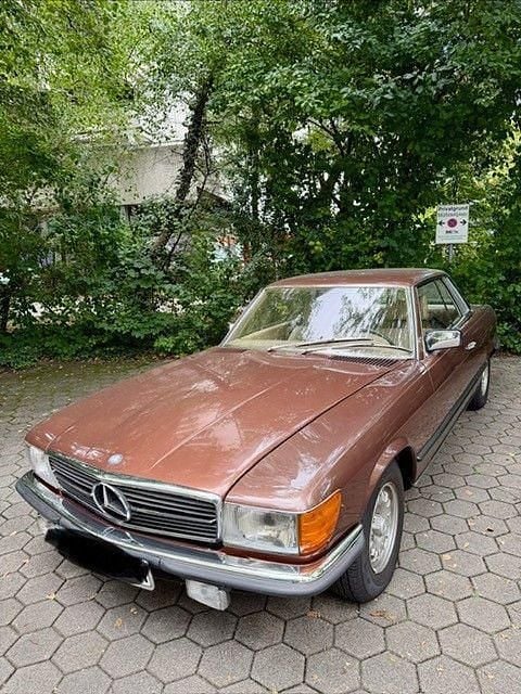 Braun Gebraucht 1976 Mercedes 350 Coupé | 18.500 € - Bild 1/4