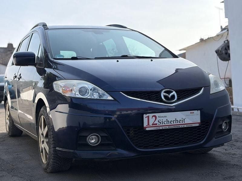 Gebraucht Mazda 5 Active 116 PS (85 kW) 2010 Blau Van / Kleinbus