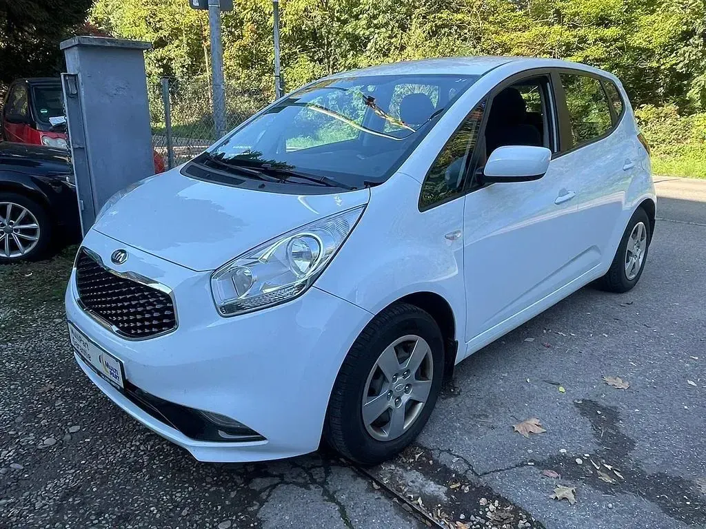 Gebraucht Kia Venga Edition 7 125 PS (91 kW) 2019 Weiß Kleinwagen