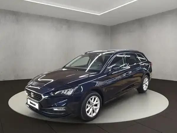 Gebraucht Seat Leon Style 131 PS (96 kW) 2022 Asphalt blau metallic Kombi