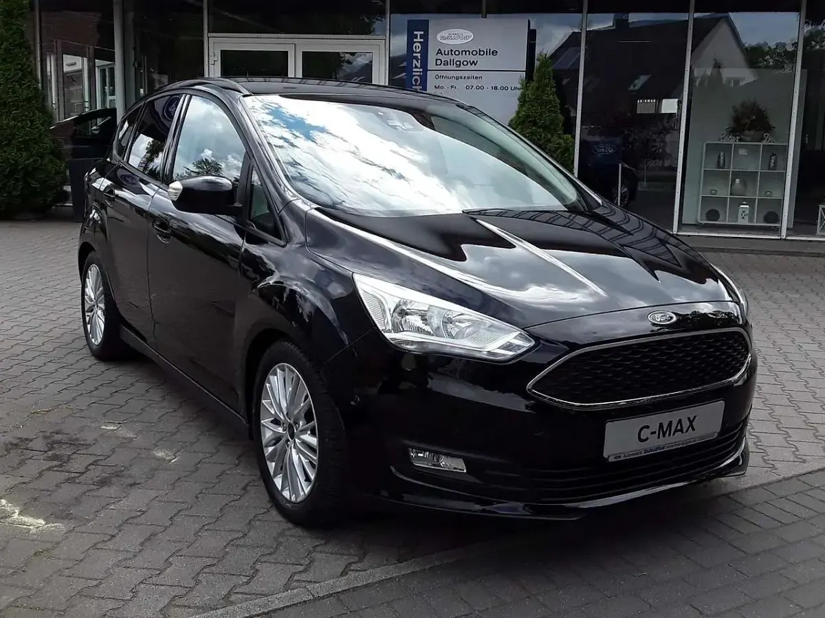 Gebraucht Ford C-MAX 150 PS (110 kW) 2018 Iridiumschwarz metallic Van / Kleinbus