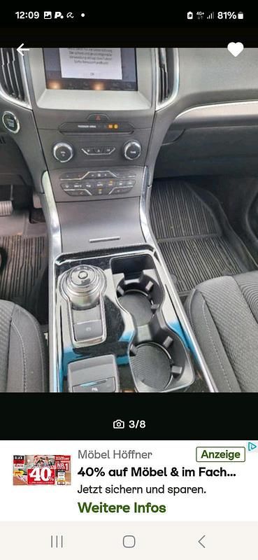 Second-hand Ford Edge 150 CP (110 kW) 2020 Negru SUV