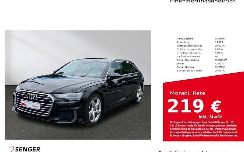 Schwarz Gebraucht 2023 Audi A6 Sport Kombi | 38.880 € (Guter Preis) - Bild 1/4