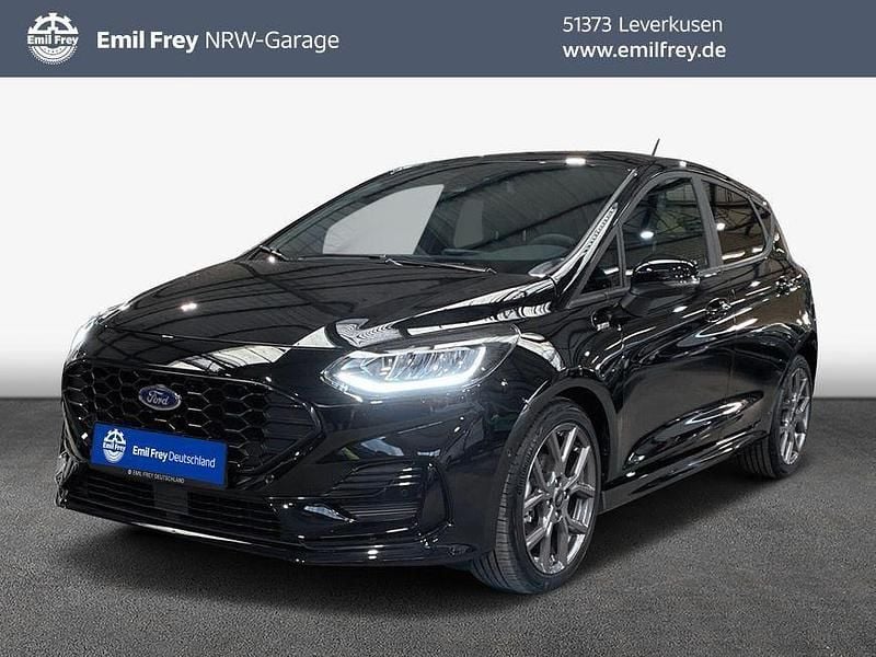 Agate black metallic Gebraucht 2023 Ford Fiesta ST-Line Kleinwagen | 19.690 € (Guter Preis) - Bild 1/3