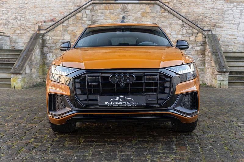 Gebraucht Audi Q8 S-Line 340 PS (250 kW) 2020 Orange SUV