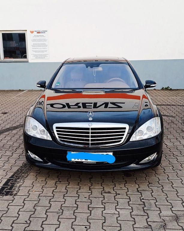 Schwarz Gebraucht 2008 Mercedes S350 Limousine | 16.999 € (Teuer) - Bild 1/4