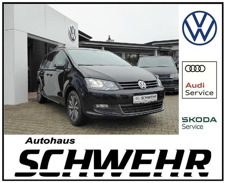Schwarz Gebraucht 2022 VW Sharan Comfortline Van / Kleinbus | 26.850 € (Fairer Preis) - Bild 1/4