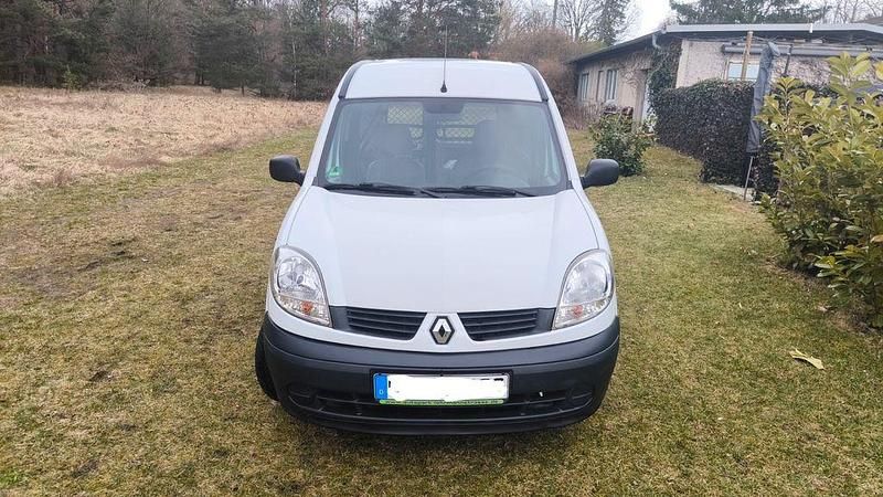 Gebraucht Renault Kangoo Authentique 75 PS (55 kW) 2007 Weiß Van / Kleinbus