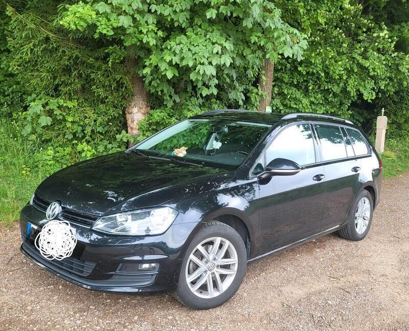 Schwarz Gebraucht 2015 VW Golf VII Kombi | 5.600 € (Superpreis) - Bild 1/4