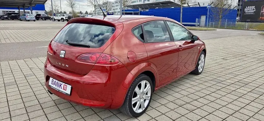 Gebraucht Seat Leon Comfort 125 PS (91 kW) 2009 Rot Kleinwagen
