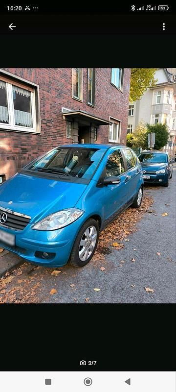 Usata Mercedes A170 2006 Blu Utilitaria