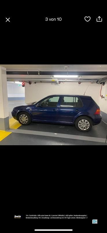 Gebraucht VW Golf IV 101 PS (74 kW) 1997 Blau Kleinwagen