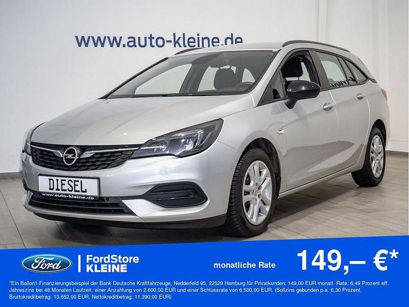Gebraucht Opel Astra Edition 105 PS (77 kW) 2021 Silber Kombi