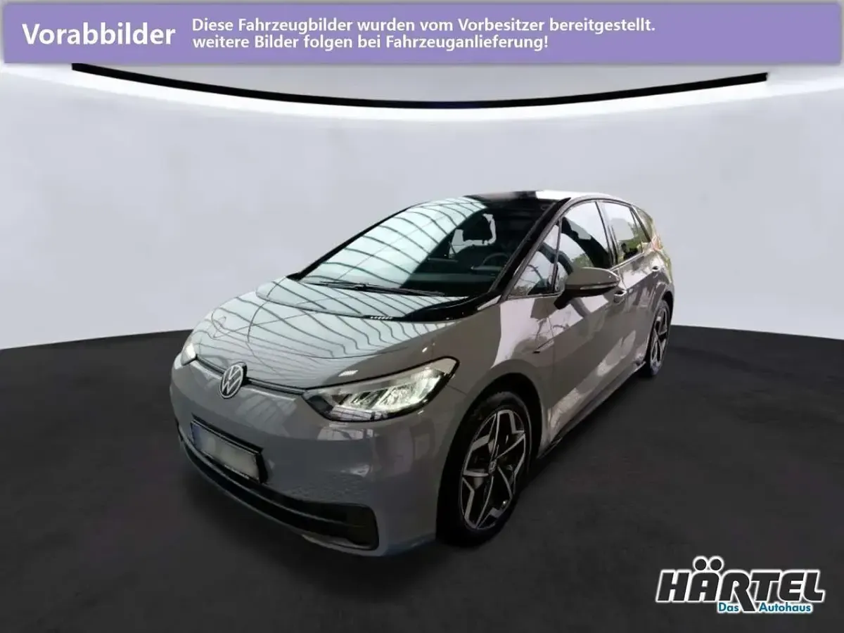 Gebraucht VW ID.3 Pure 110 kW (150 PS) 2022 Mondsteingrau (grey), solid Kleinwagen