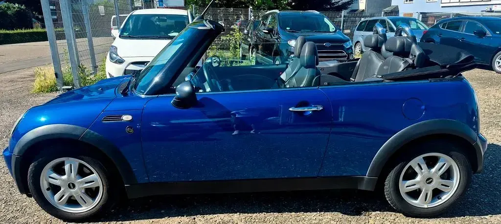 Gebraucht Mini One Cabriolet 90 PS (66 kW) 2007 Blau Cabrio