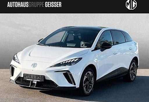 Dover white Gebraucht 2023 MG MG4 EV Luxury Kleinwagen | 17.450 € (Superpreis) - Bild 1/2