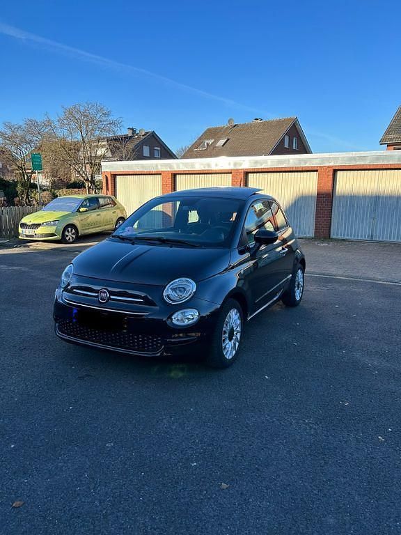 Schwarz Gebraucht 2019 Fiat 500 Lounge Kleinwagen | 9.600 € (Fairer Preis) - Bild 1/4