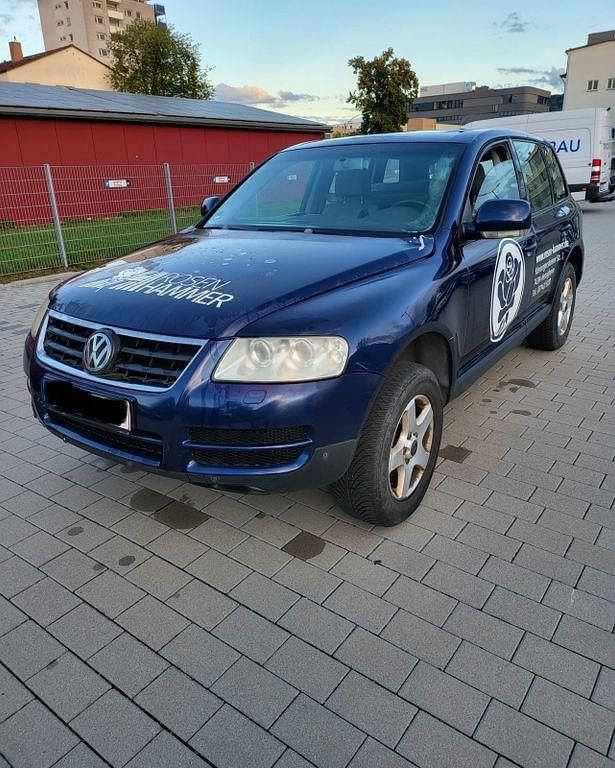 Blau Gebraucht 2004 VW Touareg R SUV | 4.490 € (Superpreis) - Bild 1/4