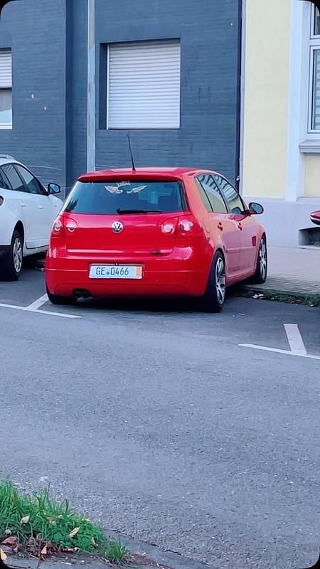 Gebraucht VW Golf V GT 170 PS (125 kW) 2006 Rot Kleinwagen