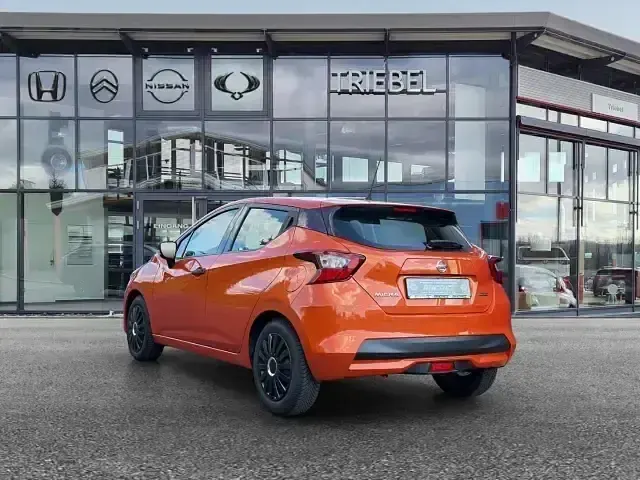 Gebraucht Nissan Micra Visia+ 71 PS (52 kW) 2019 Orange Kleinwagen