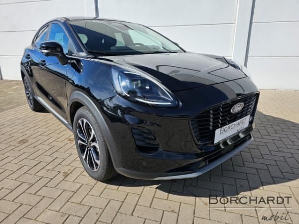 Neu Ford Puma Titanium 125 PS (91 kW) 2025 Schwarz (agate black metallic) SUV