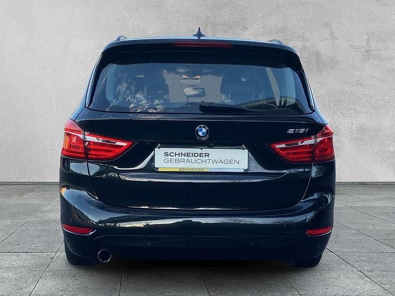 Gebraucht BMW 218 Gran Tourer Advantage 136 PS (100 kW) 2016 Schwarz Van / Kleinbus