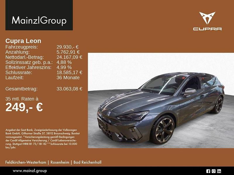 Gebraucht Cupra Leon 150 PS (110 kW) 2025 Magnetic grau metallic (metallic) Kombi