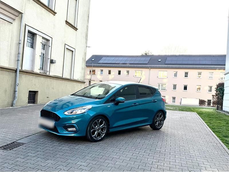 Gebraucht Ford Fiesta ST-Line 140 PS (102 kW) 2018 Blau Kleinwagen