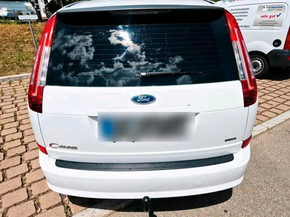 Gebraucht Ford C-MAX Titanium 145 PS (106 kW) 2008 Weiß Van / Kleinbus