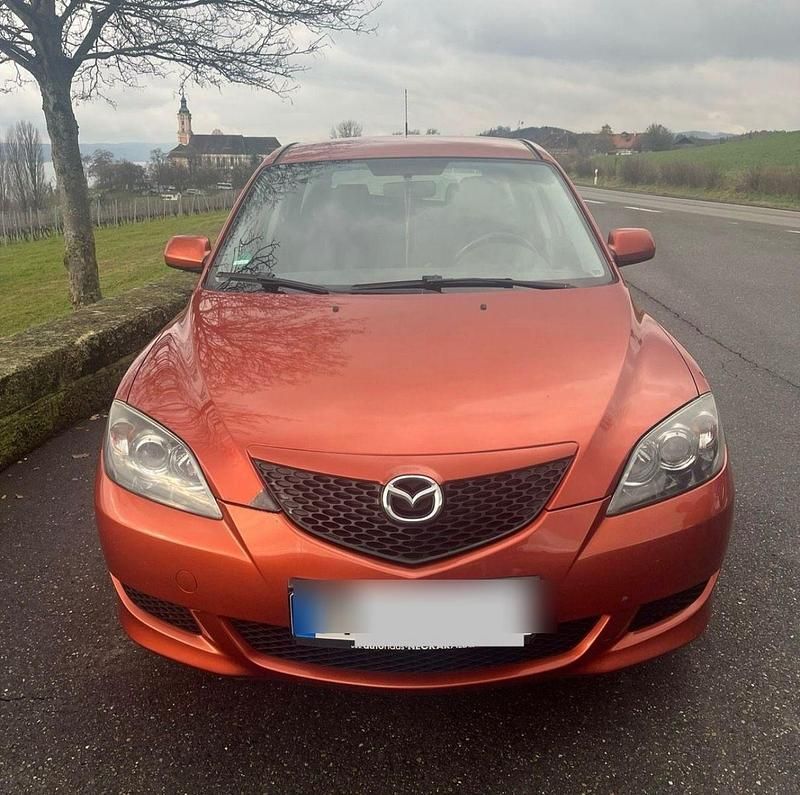 Gebraucht Mazda 3 Comfort 105 PS (77 kW) 2005 Orange Kleinwagen
