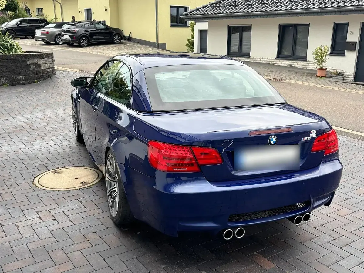 Gebraucht BMW M3 Cabriolet 420 PS (308 kW) 2012 Blau Cabrio