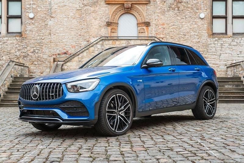 Blau Gebraucht 2022 Mercedes GLC43 AMG AMG SUV | 52.999 € (Superpreis) - Bild 1/4