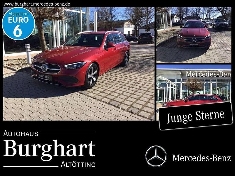 Rot Gebraucht 2023 Mercedes C180 Advanced Plus Limousine | 31.900 € (Guter Preis) - Bild 1/4