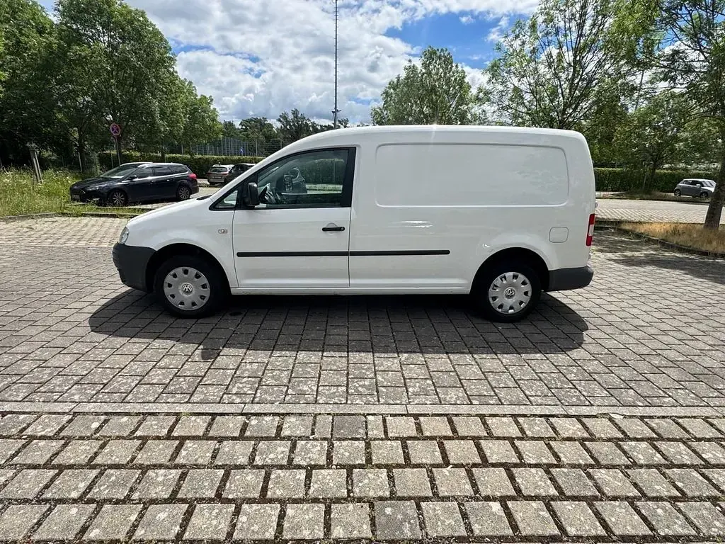 Gebraucht VW Caddy 109 PS (80 kW) 2010 Weiß Van / Kleinbus