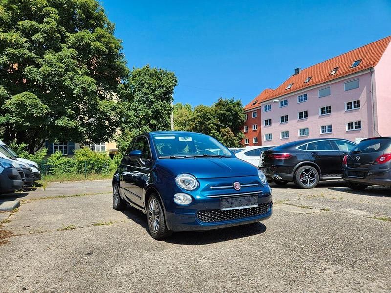 Blau Gebraucht 2018 Fiat 500 Lounge Kleinwagen | 9.090 € (Fairer Preis) - Bild 1/4