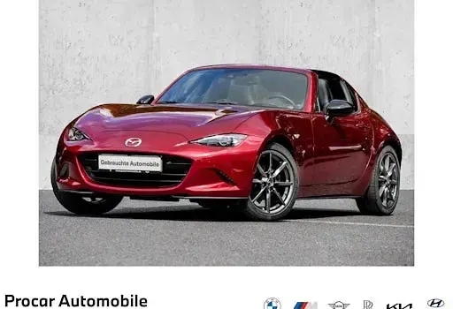 Gebraucht Mazda MX5 132 PS (97 kW) 2021 Soul red crystal m Cabrio