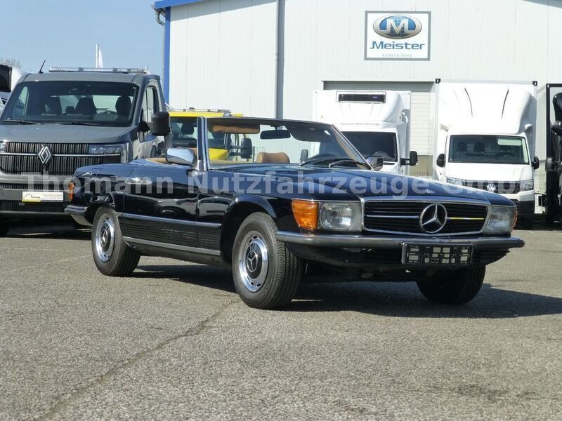 Schwarz Gebraucht 1980 Mercedes SL450 Cabrio | 25.900 € - Bild 1/4