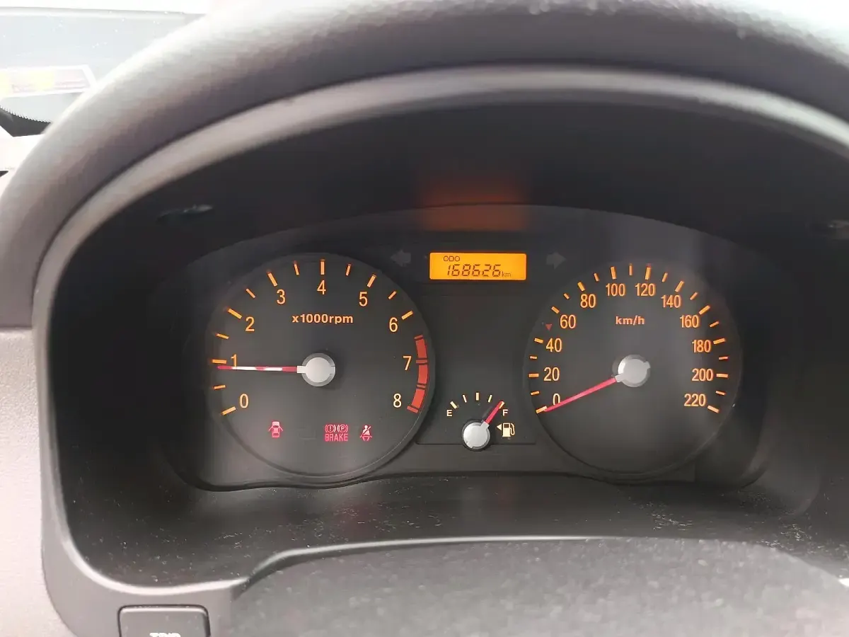 Gebraucht Kia Rio 96 PS (70 kW) 2009 Orange Limousine