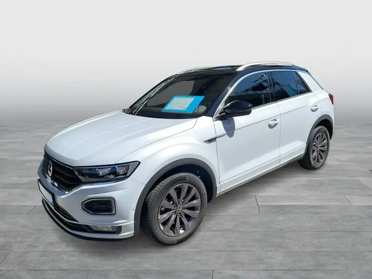 Gebraucht VW T-Roc Sport 150 PS (110 kW) 2021 White silver metallic SUV