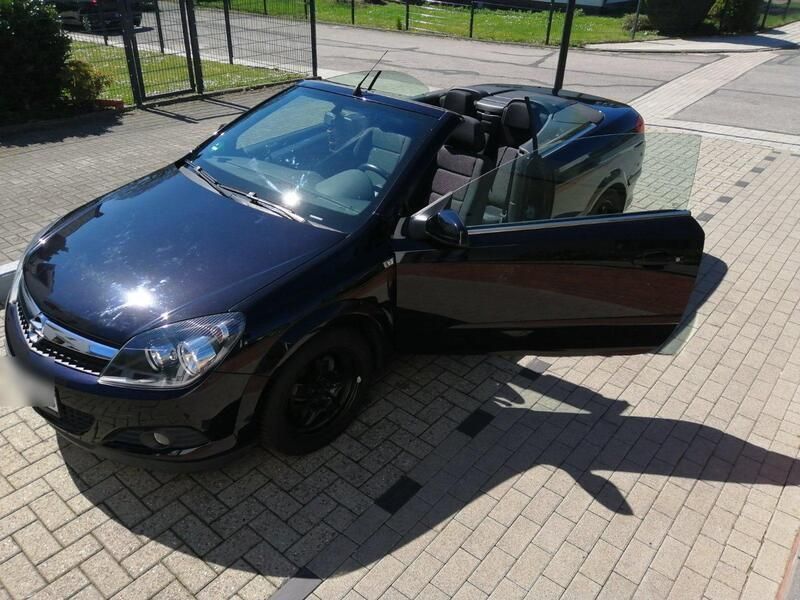Schwarz Gebraucht 2008 Opel Astra Cabriolet Cabrio | 4.600 € (Etwas zu teuer) - Bild 1/4