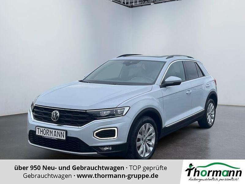Silber Gebraucht 2019 VW T-Roc Sportline SUV | 21.449 € (Fairer Preis) - Bild 1/4