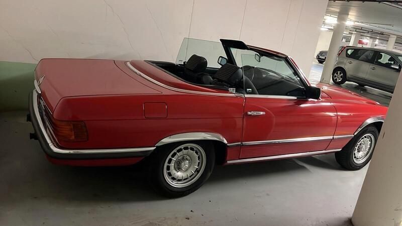 Rot Gebraucht 1982 Mercedes SL280 Cabrio | 22.900 € - Bild 1/4