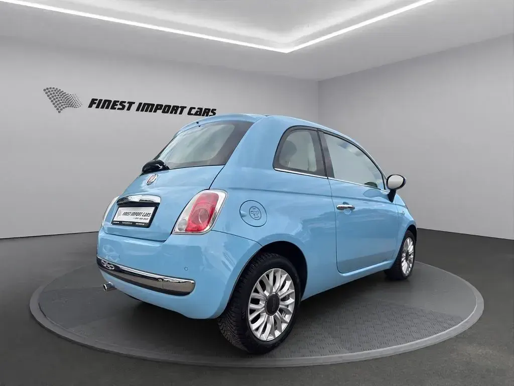 Gebraucht Fiat 500 Lounge 69 PS (50 kW) 2014 Blau