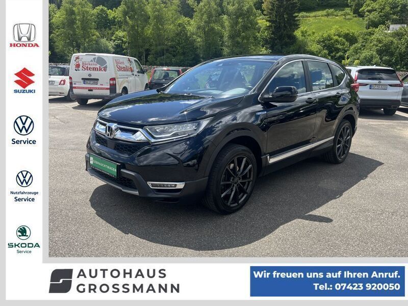 Crystal black pearl Gebraucht 2020 Honda CR-V Elegance SUV | 24.590 € (Guter Preis) - Bild 1/4